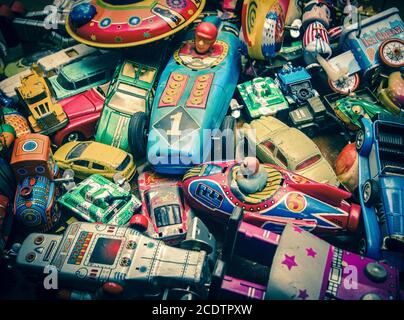 jouets Vintage Banque D'Images