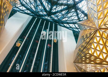 Hôtel Morpheus à Macao Banque D'Images