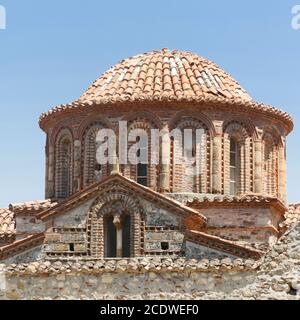 Mystras de la cité médiévale Banque D'Images