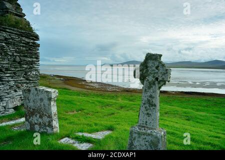 Kilnave Chapel Islay Ecosse Royaume-Uni Banque D'Images