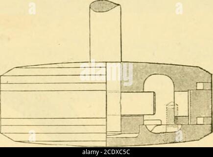 . Mécanisme moderne, présentant les derniers progrès dans les machines, les moteurs, et la transmission de puissance, étant un volume supplémentaire à la cyclopedia de mécanique appliquée d'Appletons . Figure 72.—Compound & lt;.ndensing Engine—details. La partie supérieure conique [)art de la chambre annulaire: Puis, lorsqu'elle passe cette partie conique, il ismore comi)a résisté avec une résistance farouche, la seule fuite de l'air emprisonné étant telle que fournie par la vis de réglage. Grâce à cette vis, tout réglage désiré du coussin peut être fait, les cuirs interposés empêchant les pièces de frapper métal à métal tout en faisant de telles ad-ju Banque D'Images