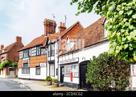 Dorchester (Oxfordshire) : ancien bureau de poste Banque D'Images