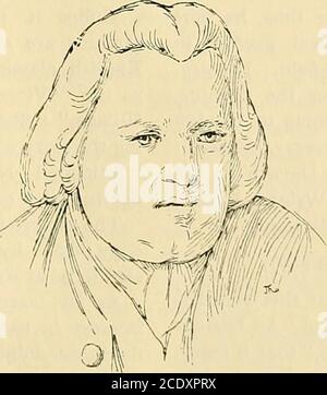 . Science-possip . e principalement mécanique, nous allons leavethem comme pâte prête pour les machines.5, chemin Denning, Hampstead, N.IV LA SCIENCE À LA GALERIE NATIONALE DU PORTRAIT. Par John T. Carrington. {Suite de la page 66.) Erasmus Darwin (1731-1S02).T N les remarques sur le regretté Charles RobertDarwin {ante p. 2), ont été faites de la mention hisancêtre Erasmus, né à Elston Hall, dans le Notinghamshire, le Decem-ber i 2th, 1731. À l'âge de dix ans, Erasmus a reçu son aval à l'école de Chesterfield, et neuf ans plus tard, il est entré au St. Johns College de Cambridge. En 1754, il a obtenu son diplôme de baccalauréat ès arts, et il a commencé à se cameout Banque D'Images