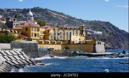 Forte de Sao Tiago, Funchal Banque D'Images