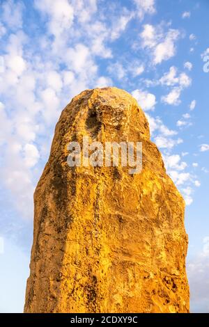 Pinnacles Desert dans l'ouest de l'Australie Banque D'Images