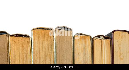 Pile de livres anciens Banque D'Images