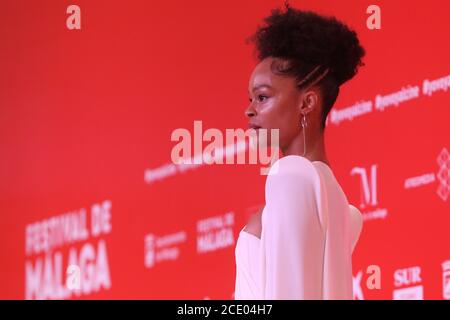 29 août 2020: 29 août 2020 (Malaga) Godeliv au gala de photocall clôture du 23e Festival du film de Malaga au Gran Hotel Miramar crédit: Lorenzo Carnero/ZUMA Wire/Alay Live News Banque D'Images