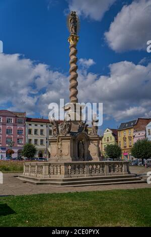 Broumov République tchèque Banque D'Images