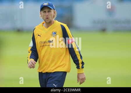 Stade Emerald Headingley, Leeds, West Yorkshire, 30 août 2020. Vitalité Blast - Yorkshire Vikings / Derbyshire Falcons Joe racine des Yorkshire Vikings crédit: Touchlinepics/Alay Live News Banque D'Images