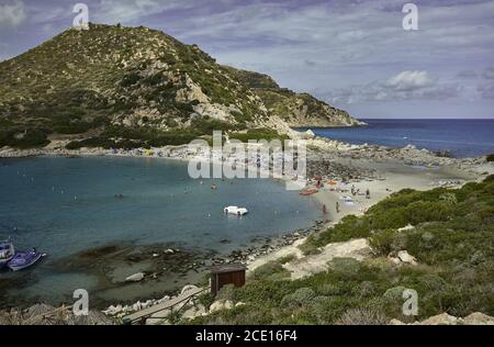 La plage paradisiaque. Banque D'Images