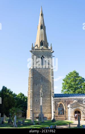 Église Saint-Pierre, Church Lane, Sharnbrook, Bedfordshire, Angleterre, Royaume-Uni Banque D'Images