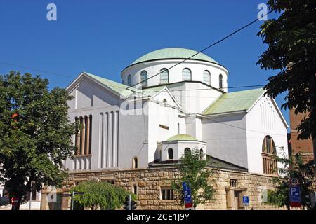 ZAGREB, CROATIE - 28 JUILLET 2020 : vue de l'église Saint-Blaise, Zagreb, Croatie Banque D'Images