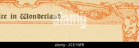 . Alice au pays des merveilles ; une dramatisation des « aventures d'Alice au pays des merveilles » et « à travers le verre d'apparence » de Lewis Carroll. M WA. ,j!^L!n SCÈNE ACT II le jardin de mars, montrant une partie du Duchesshouse. Sur une petite plate-forme, il y a une table à thé, avec de nombreuses tasses, en continuant dans les ailes pour donner l'impression de longueur sans limite. Le LIÈVRE DE MARS, HATTER et la souris DOR sont surpeuplés à une extrémité. ALICE se trouve sur le terrain où elle a été tombée du ciel. Trouver herselfnot meurtri elle se lève et s'approche de la table. March Hare et HatterNo chambre! Pas de chambre ! 1 i 3 J Alice Theres beaucoup de place! Banque D'Images