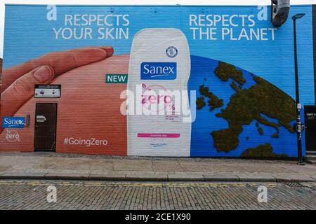Londres, Royaume-Uni. 29 août 2020. Sanex Street Art London, Shoreditch, Brick Lane. Crédit: Waldemar Sikora Banque D'Images