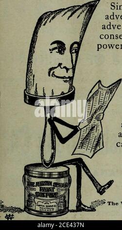 . Merchandising de matériel (janvier-mars 1908) . ace indépendamment de la fatigue normale. Elle est due à l'action Chem-ical progressive entre l'ol et le pigment en présence d'oxygène, d'acidgas carbonique et d'humidité. La peinture sur la surface d'achalking frottera sur la thètherie. Une telle peinture a été incluse dans la définition qui précède comme étant trop molle. 70. Qu'est-ce que le neeling ? Le décollement indi-cate une fixation imparfaite du film de laint à la surface. Le terme décrit l'action de manière suf-ficiente. Toute peinture peut se décoller si elle est appliquée sur une surface humide, graisseuse ou résineuse. L'écaillage peut être causé par l'intérieur artificiel h Banque D'Images