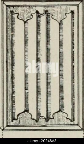 . Conception et dessin de meubles, notes sur les formes élémentaires, les méthodes de construction et les dimensions des articles communs de meubles . Banque D'Images