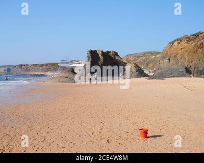 Photos des vacances à Porto Covo, Portugal en juillet 2020 Banque D'Images