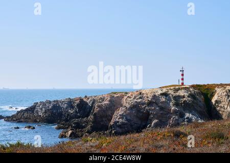 Photos des vacances à Porto Covo, Portugal en juillet 2020 Banque D'Images