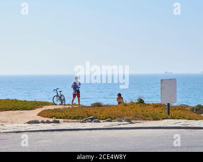 Photos des vacances à Porto Covo, Portugal en juillet 2020 Banque D'Images