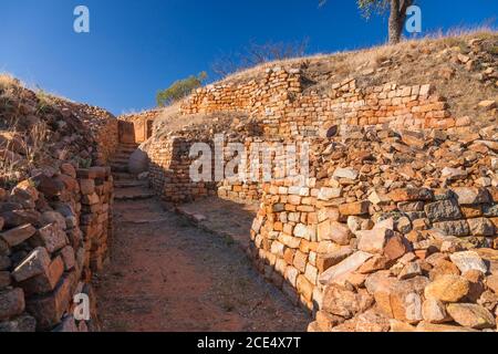 Ruines de Kami, ancienne capitale de la dynastie Torwa, banlieue de Bulawayo, Zimbabwe, Afrique Banque D'Images