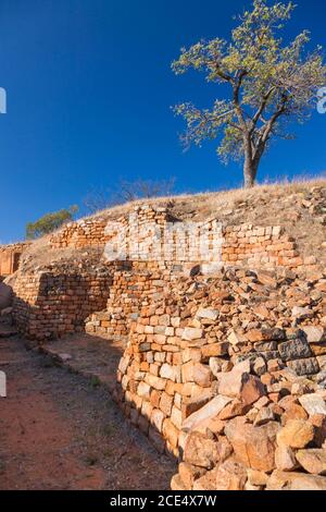 Ruines de Kami, ancienne capitale de la dynastie Torwa, banlieue de Bulawayo, Zimbabwe, Afrique Banque D'Images