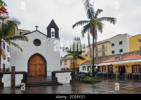 Capela do Corpo Santo Chapelle à Funchal, Madère Banque D'Images