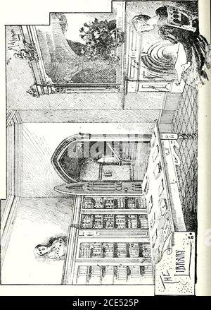 . Catalogue de Pennsylvania Female College . US.—3. Pennsylvania College salon femmes. 23 I deuxième mandat. |: Sciences mentales. 2. [ i Astronot général)? v. —3. f. LiteratHve.—Addison, Pape, et les poètes victoriens. 3. Chimie.-—analyse qualitative. Travaux de bibliothèque et de laboratoire. Les récitations. 4. Français ou allemand.—3. 1-- Bible. — I. l plus haut A mithmetic.—i. Anglais.—rhétorique, comme dans le premier terme. i. Facultatif. [ ? Latin.—^Juvenal. 3.|. Éthique.—2.f calcul.—3. 24 Pennsylvania College for Women. ANNÉE SENIOR. Premier terme. Psyclwlogy —2.Political Economy.—3.A nierica n L itcratu; W —3.English.—Rhe Banque D'Images