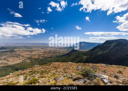 Parc national de Nyanga, vue de 'World's View', Nyanga, province de Manicaland, Zimbabwe, Afrique Banque D'Images