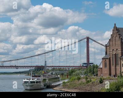 Pont sur le Rhin Banque D'Images