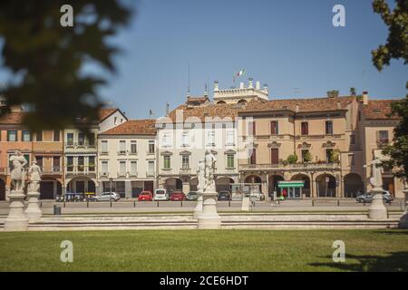 Prato della Valle, une célèbre place de la ville de Padoue en Italie 7 Banque D'Images