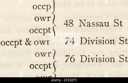 . Procès-verbal du Conseil commun de la ville de New York, 1784-1831 . ening of Nassau St a été lu et référé au Comité sur la pétition de B W Wooster viz le conseiller et contrôleur UNE demande de la Société des veuves pour la permission de stocker du bois pour l'usage de ladite institution dans l'ancien Alms House Yard a été lu et renvoyé au Comité des arts et des sciences. L'inspecteur de la ville sur la pétition de John Jacob Astor a rapporté—qu'il a vu hier la nuisance à lui référé à votre lastBoard, et qu'aucune mesure n'a alors été prise par ledit John JAstor pour enlever ou remédier à la même (SIGD) Georg Banque D'Images