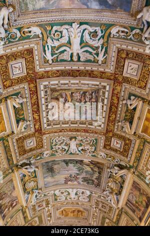 Musée du Vatican dans l'État de la Cité du Vatican Banque D'Images