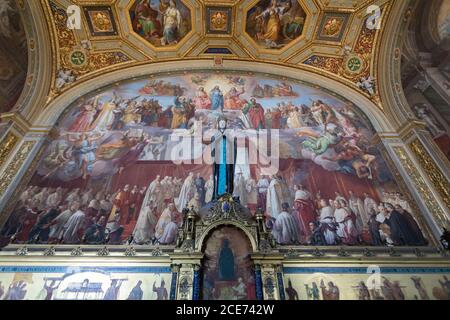 Musée du Vatican dans l'État de la Cité du Vatican Banque D'Images