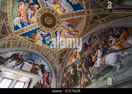 Musée du Vatican dans l'État de la Cité du Vatican Banque D'Images