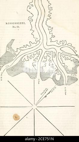 . Le pilote occidental : contenant des cartes de l'Ohio, et du Mississippi, de l'embouchure du Missouri au golfe du Mexique ; accompagné d'indications pour naviguer dans le même fleuve, et d'un gazetteer ; ou description des villes sur leurs rives, affluents, etc, aussi, une variété de matière intéressant pour les voyageurs, et tous concernés dans la navigation de ces rivières ; avec une table des distances de ville à ville sur tous les fleuves ci-dessus . et pour les fruits et les légumes, peu d'endroits peuvent le dépasser. La police de la ville est à la fois douce et énergique. Pas avec le multif Banque D'Images