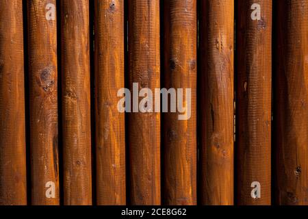 Les piquets en bois ferment l'arrière-plan de la texture Banque D'Images