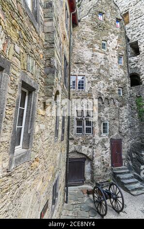 Château de Runkel, Runkel, Rhénanie-Palatinat, Allemagne Banque D'Images