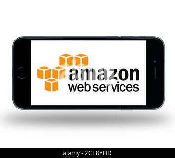 Services Web Amazon Banque D'Images