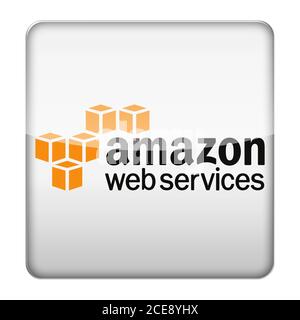 Amazon Web Services aws Banque D'Images