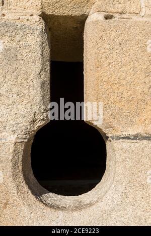 Guérande (nord-ouest de la France) : porte de la ville 'porte Saint-Michel' Banque D'Images