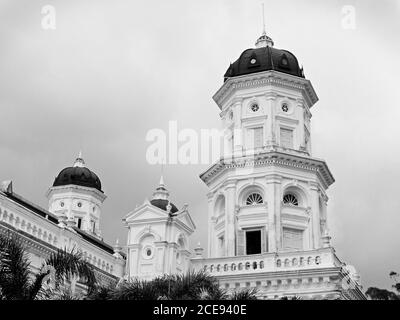 Mosquée d'État du Sultan Abu Bakar en Malaisie Banque D'Images