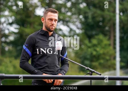 ZEIST, équipe néerlandaise d'entraînement, équipe néerlandaise, Nederlands Elftal, football, saison 2020-2021, 31-08-2020, KNVB Campus, Stefan de Vrij crédit: Pro Shots/Alamy Live News Banque D'Images