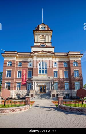 L'ancien hôtel de ville de Saint-Boniface à Winnipeg Manitoba Canada. Banque D'Images