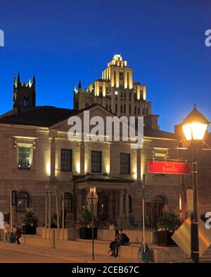 Canada, Québec, Montréal, Vieux Montral, place Royale, Banque D'Images