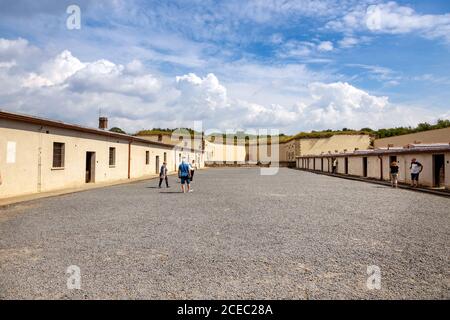 Mala pevnost, Pamatnik narodniho utrpeni, Terezin, Ceska republika / petite forteresse, Mémorial de la souffrance nationale, Terezin, République tchèque Banque D'Images