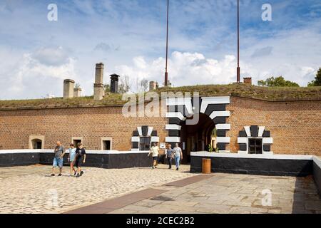 Mala pevnost, Pamatnik narodniho utrpeni, Terezin, Ceska republika / petite forteresse, Mémorial de la souffrance nationale, Terezin, République tchèque Banque D'Images