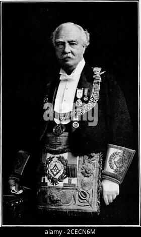 . Cérémonie à observer à la consécration de Fairfax Lodge, no.3255, sur le rouleau du Grand Lodge d'Angleterre, et l'installation du maître adorant désigné Thos. M. Woodhead ... le mercredi 16 octobre 1907, au Masonic Hall, Rawson Square, Bradford. ^ -y/). (Fflaaong de (Bngfanb^ ^W^ (ptouince de TX7ee^ ^ou^er^tte. «i&gt; ^ RT. Wor. Bro., la RT. Lord Allerton, ^ (p. transb dffiaeUv. Wor. Bro. Richard Wilson, passé le Grand diacre de l'Eng. F21924030291482 Banque D'Images