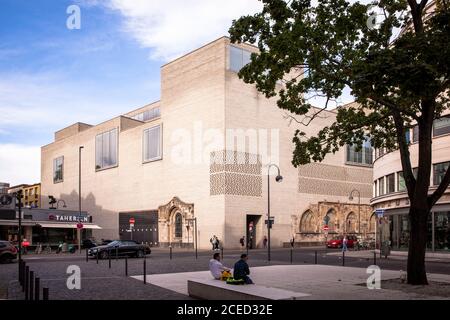 Musée d'art diocésain Kolumba dans la ville, architecte Peter Zumthor, Cologne, Allemagne. das Erzbischoefliche Dioezesanmuseum Kolumba dans le der Innenstadt, A Banque D'Images