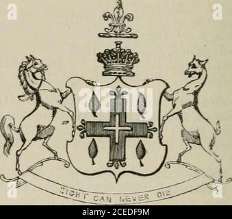 . Le peerage de l'Empire britannique tel qu'il existe actuellement : arrangé et imprimé à partir des communications personnelles de la noblesse. Qui, qui rf. 5 juin 1834, il a quitté la question : 1 Henry, n. 5 février 1826. 2 Anna-Maria-Penelope, n. 16 mai 1827. 3 Caroline, b. U 1829 mai, rf. 9 janv. 1845. 4 Mary-Katherine, le 6.26 décembre 1830. 5 Emma-Wilhelminayb.iiivcae 1832,d. 9 septembre 1840. 3 Rév. Charles-John, recteur de Cromweland Vicaire d'Orston, Notts., 6. 16 avril 1799, VI 1er, 16 mars 1826, Caroline, fille de Joseph Clay, Esq., qui d. en lit d'enfant IIJan. 1827; et 2ndly, 20 mai 1829, Rosa-bella, fille cadette Banque D'Images