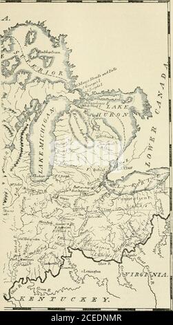 . Le mouvement Westward; les colonies et la République à l'ouest des Alleghanies, 1763-1798; avec des illustrations cartographiques complètes de sources contemporaines. t = i Banque D'Images